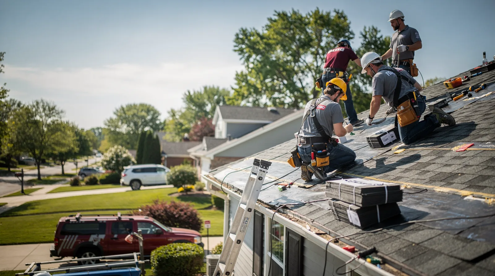 Roof Repair in Beecher City, IL around you